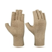 NIUREDLTD Arthritis Compression Gloves Relieves From Rheumatoid Carpal Tunnel Hand Gloves Fingerless For Computer Typing And Dailywork Support For Hands And Joints